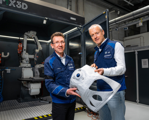 P90543732_highRes_waam-technology-jens M1 metal AM system deployment for BMW Group in Automotive